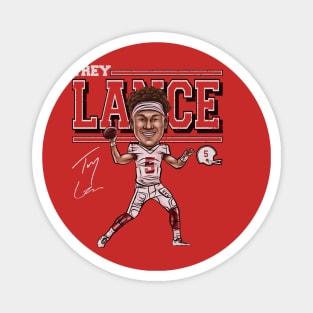 Trey Lance San Francisco Cartoon Magnet